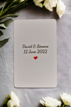 Personalised Couple Keepsake Wallet - Purse card - Dad - Anniversary - Memory - Sentimental - Gift - Thoughtful present - Surprise