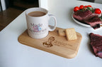 Jeffrey Dahmer tea or coffee and biscuit board - Novelty - Gift - Present - For him - For her - Tray - Unique - Bespoke - Beer -wine - Bar