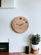 Serenity Prayer Recovery Token Display Clock - Chips - Personalized Serenity Prayer Recovery Chip Holder - AA display - Holder - Coin