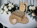 Personalised Wedding Memorial Centrepiece Candle Display - Bench - Save a seat - Wedding Decor - Bride - Groom - Keepsake - Remembrance