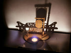 Personalised Wedding Memorial Centrepiece Candle Display - Bench - Save a seat - Wedding Decor - Bride - Groom - Keepsake - Remembrance