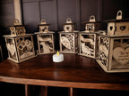 Personalised pet memorial lantern - Stunning remembrance item - Display - Memories - Dog - Cat - Anniversary of death - Funeral - Urn