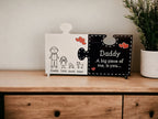 Personalised Acrylic Puzzle Piece Ornament - Desk - Work - Birthday - Christmas gift - New mum - Baby shower present - Engagement - wedding