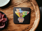 Jeffrey Dahmer Novelty Coaster - Bad Taste - Serial Killers - Crime - Murderabilia - Decor - Home - Colleague - Tea - Coffee - Man Cave