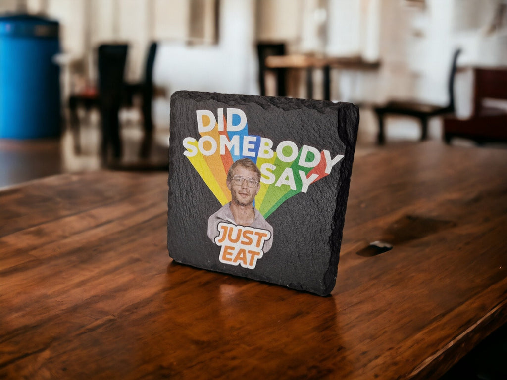 Jeffrey Dahmer Novelty Coaster - Bad Taste - Serial Killers - Crime - Murderabilia - Decor - Home - Colleague - Tea - Coffee - Man Cave