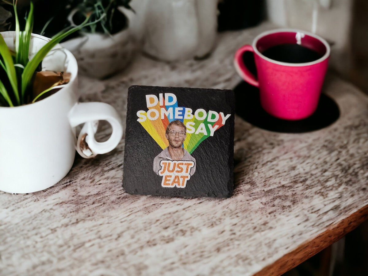 Jeffrey Dahmer Novelty Coaster - Bad Taste - Serial Killers - Crime - Murderabilia - Decor - Home - Colleague - Tea - Coffee - Man Cave
