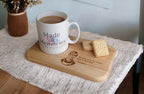 Jeffrey Dahmer tea or coffee and biscuit board - Novelty - Gift - Present - For him - For her - Tray - Unique - Bespoke - Beer -wine - Bar