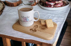 Jeffrey Dahmer tea or coffee and biscuit board - Novelty - Gift - Present - For him - For her - Tray - Unique - Bespoke - Beer -wine - Bar