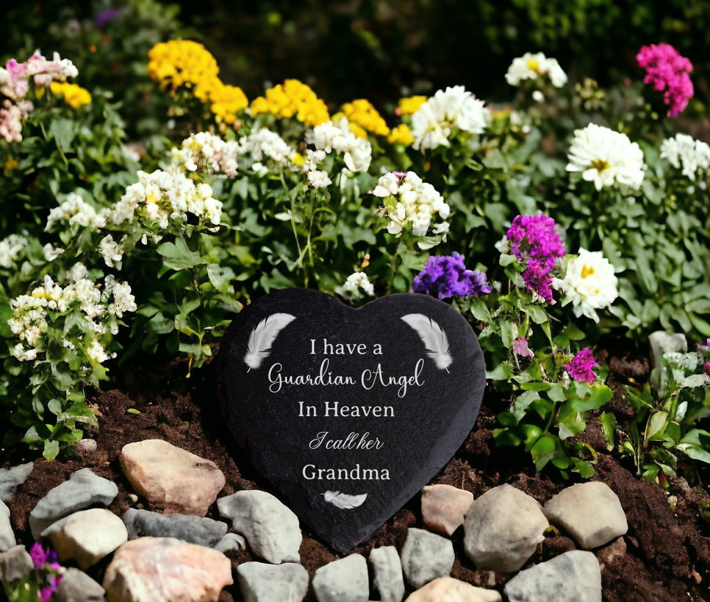 Personalised Robin Memorial grave marker, memorial slate - Memory - Indoor - Outdoor - Garden - Caravan - Grave side - Candle Display - Gift