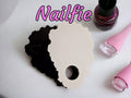 Acrylic Nailfie Nail Technician Prop - Acrylic Nail Prop Disc - Flat lay - Photo Prop - Salon Display - Accessory - Showcase - Varnish