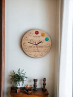 Personalised Recovery Token Display Clock - Chips - Personalized Serenity Prayer Recovery Chip Holder - AA display - Holder - Coin