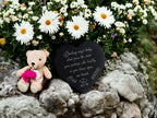 Baby - Child Memorial Grave Decoration, memorial slate, indoor or outdoor, Grave marker - Anniversary - Decor - Garden - Stake - Plaque