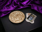 Tarot card of the day display - Alter stand - Angel - Oracle - Spread board - Fortune teller - Sun and Moon - Spiritualist - Witchy - Wiccan