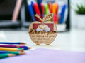 Personalised wooden gift card holder - Teacher thank you gift - graduation - Coffee - teaching - Voucher - end of term present