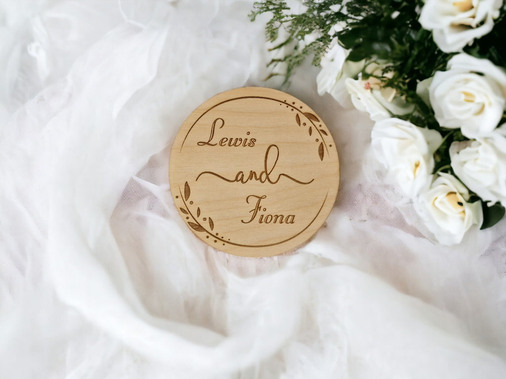Personalised Ring Box - Ceremony - Best man - Hearth - Wooden engraved - Rustic Wedding - Sentimental keepsake - Something new - Page boy