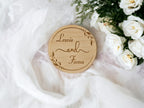 Personalised Ring Box - Ceremony - Best man - Hearth - Wooden engraved - Rustic Wedding - Sentimental keepsake - Something new - Page boy