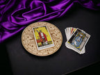 Tarot card of the day display - Alter stand - Angel - Oracle - Spread board - Fortune teller - Sun and Moon - Spiritualist - Witchy - Wiccan
