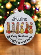 Personalised Adult Willie bauble - XXX - Funny - Christmas tree decoration - Secret Santa - Gift - Decor - Wife - Present - Novelty - Friend