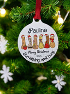 Personalised Adult Willie bauble - XXX - Funny - Christmas tree decoration - Secret Santa - Gift - Decor - Wife - Present - Novelty - Friend