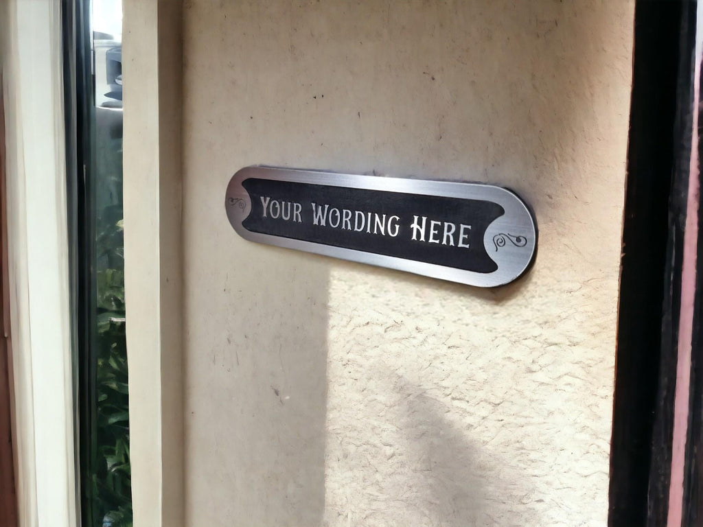 Personalised Parcel Sign decoration - Parcel delivery - Home gift - House warming - Your wording - Amazon - Package delivery - Plaque - Gold