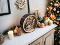 Stunning Illuminated large display bauble - Santa Claus - Night light - Christmas - Decoration - Plaque - Xmas - Gift - Present - LED Lamp