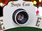 Personalised Santa Cam - Naughty - Elf - Surveillance - Sign - Christmas Decoration - Plaque - Xmas - Gift - Present - Countdown - Camera