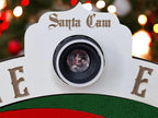 Personalised Santa Cam - Naughty - Elf - Surveillance - Sign - Christmas Decoration - Plaque - Xmas - Gift - Present - Countdown - Camera