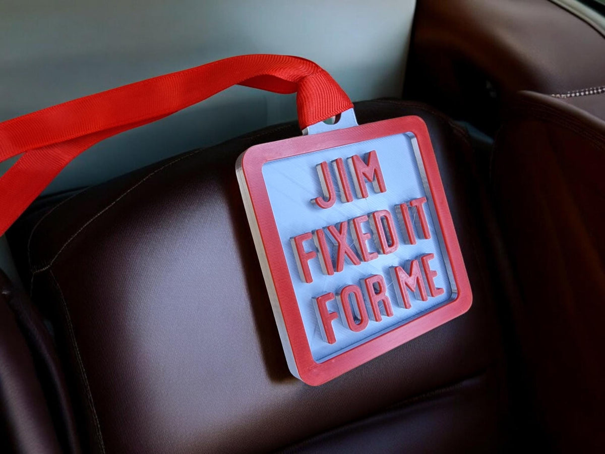 Jim'll Fix It Replica Medal - Bad Taste - Jimmy Saville - Decor - Home - Colleague - Secret santa - Man Cave - Bar - Gift - Novelty Present