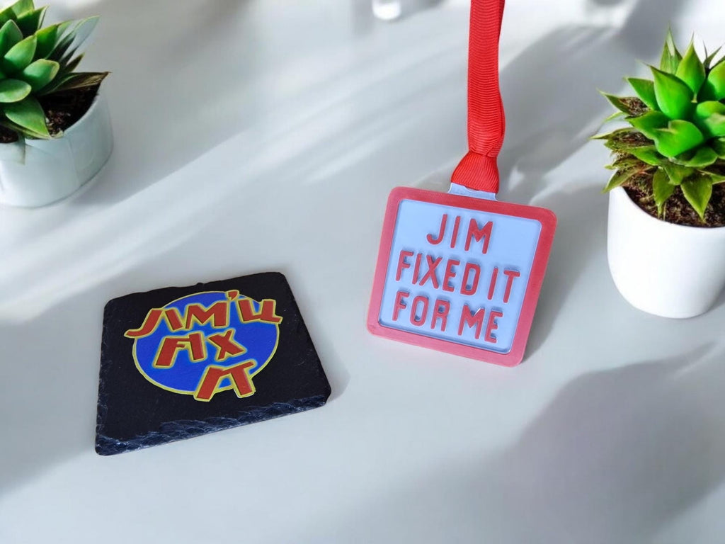 Jim'll Fix It Replica Medal - Bad Taste - Jimmy Saville - Decor - Home - Colleague - Secret santa - Man Cave - Bar - Gift - Novelty Present