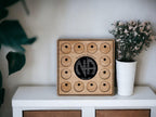 Personalised Recovery Token Display - Chips - Narcotics Anonymous Recovery Chip Holder - AA display - Holder - Serenity prayer - NA