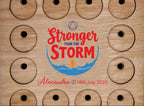 Personalised Recovery Token Display - Chips - Narcotics Alcohol Anonymous Recovery Chip Holder - AA display - Holder - Serenity prayer - NA