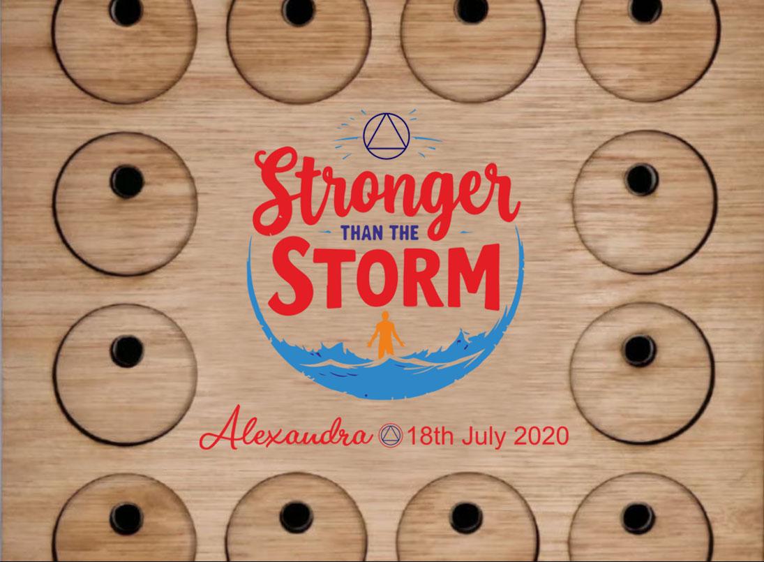 Personalised Recovery Token Display - Chips - Narcotics Alcohol Anonymous Recovery Chip Holder - AA display - Holder - Serenity prayer - NA