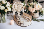 Personalised wedding memorial Display - Loved ones memory table - Centre piece - family - remember - heaven - Remembrance chairs - Keepsake