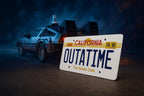 Movie inspired license plate - Future - Time Machine - home decor - grandad - husband - birthday gift - Man cave - DeLorean - Novelty.