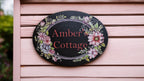 Personalised play house name - number plaque - Welsh slate - Indoor - Outdoor - Garden - Caravan - Wendy house - Display - Gift - Fairy