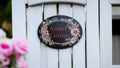 Personalised play house name - number plaque - Welsh slate - Indoor - Outdoor - Garden - Caravan - Wendy house - Display - Gift - Fairy