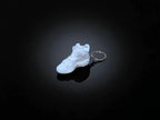 3D Printed Mini Trainer Keychain | White High-Top Sneaker Style | Cool Gift for Sneakerheads | Eco-Friendly Accessory | Swoosh, Secret santa