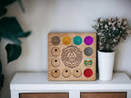 Personalised Recovery Token Display - Chips - Personalized Serenity Prayer Recovery Chip Holder - AA display - Holder - Serenity prayer