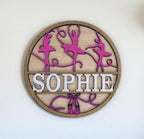 Personalised Ballet Dancer bedroom Name Plaque - Child Name Sign - Dancing - Gift - Street - Tutu - Playroom - Child - Teenager - Birthday