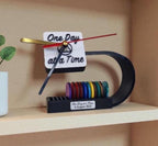 Personalised Recovery Token Display Clock - plaque - Chips - Recovery Chip Holder - AA display - Sobriety - Ornament - Coins - Serenity