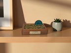 Personalised Recovery Token Display - Chips - Personalized Serenity Prayer Recovery Chip Holder - AA display - Sobriety - Ornament - Coins
