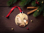 Vintage picture christmas bauble - Retro - Christmas tree decoration - Secret Santa - Gift - Decor - Husband - Wife - Present - Novelty