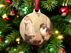 Vintage picture christmas bauble - Retro - Christmas tree decoration - Secret Santa - Gift - Decor - Husband - Wife - Present - Novelty