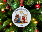 Novelty Nativity christmas bauble - Fun - Christmas tree decoration - Secret Santa - Gift - Decor - Husband - Wife - Present - Colleague