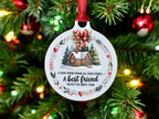 Best Friend christmas bauble - Fun - Christmas tree decoration - Secret Santa - Gift - Decor - Husband - Wife - Present - Colleague