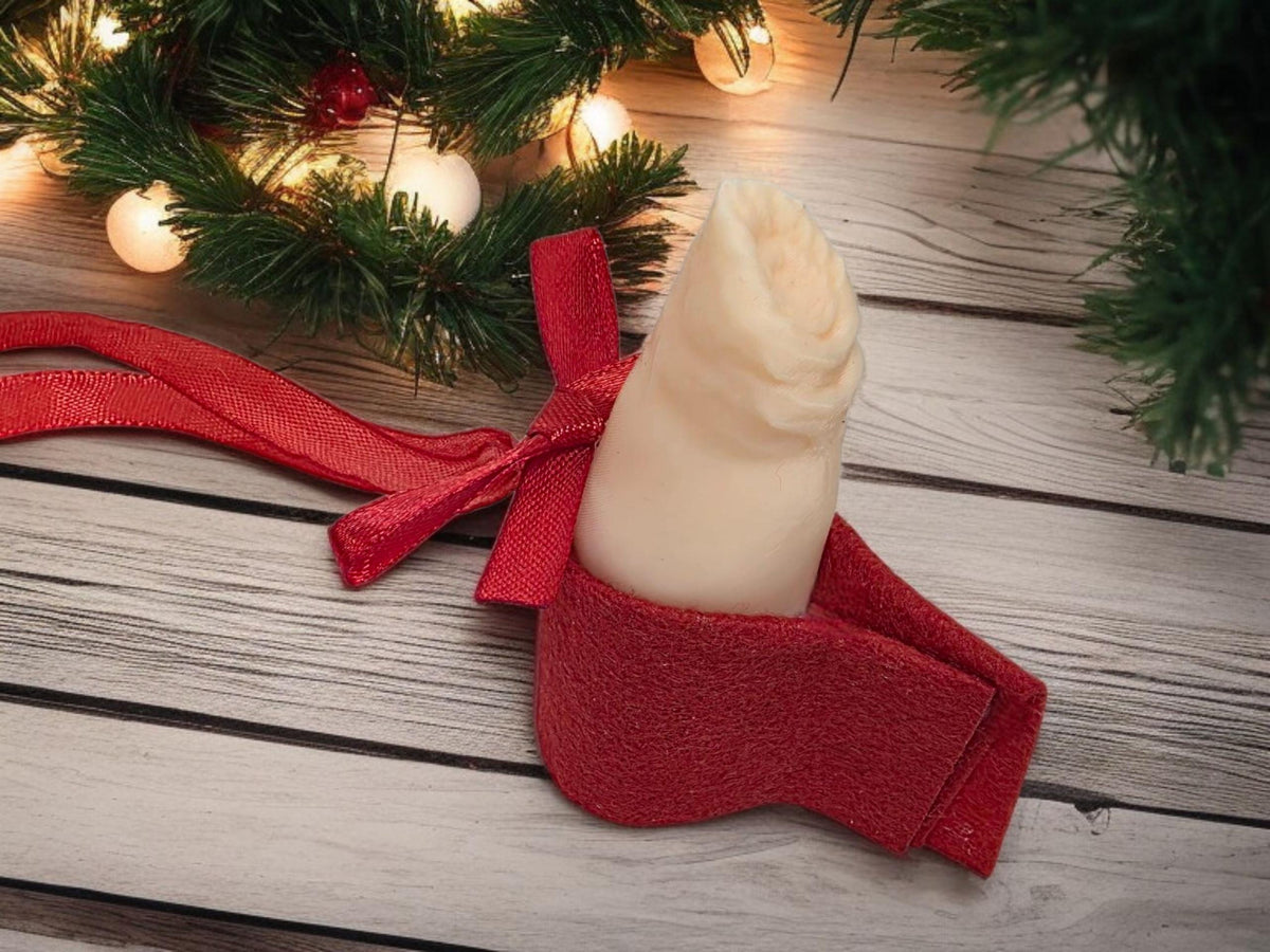 Novelty Piggy in a blanket Adult Bauble - Christmas Tree Decoration - Penis - Birthday - Gift - Present - Bespoke - Funny - Prank - Xmas