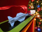 Personalised 3d Effect Christmas bauble - Missile Toe - Funny - Tree decoration - Secret Santa - Gift - Mistletoe - Present - Novelty