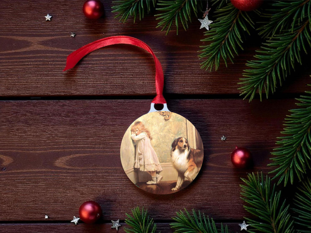 Vintage picture christmas bauble - Retro - Christmas tree decoration - Secret Santa - Gift - Decor - Husband - Wife - Present - Novelty