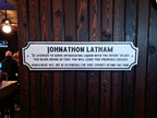 Personalised license to serve alcohol sign - Novelty - Home bar - Perfect gift - Kitchen - dining room - Garden bar - Hot tub - Beer - Gin