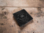 Milestone slate coaster - Sobriety Gift - display ornament - Valentines - Birthday - Christmas - Tea - Coffee - Narcotics Anonymous - AA